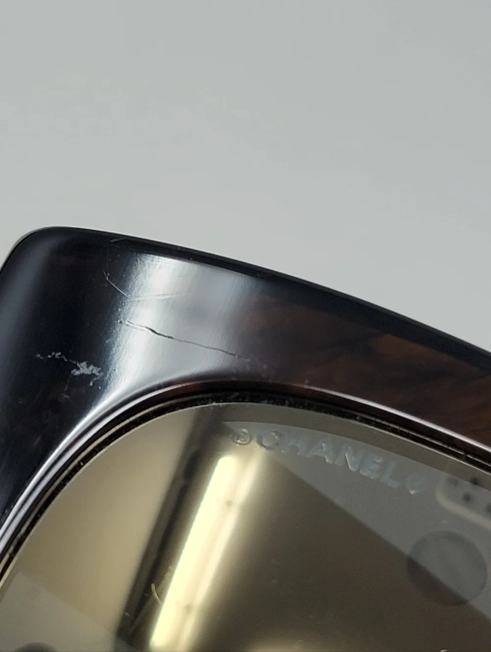 Chanel Interlocking CC Logo Square Tortoise Sunglasses 53□23 140 - Picture 7 of 10